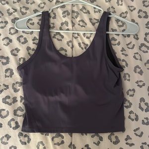 amazon LULULEMON dupe align tank. built in padding with netting.